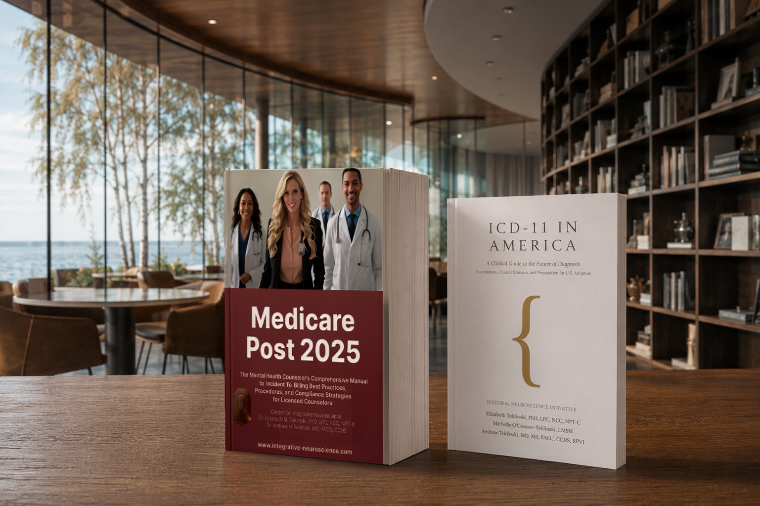 Medicare Post 2025 and ICD-11 in America standing together at the institute